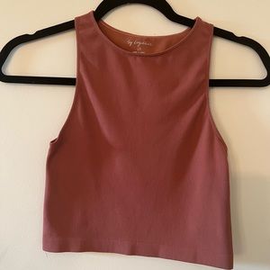 Spiced berry crop top. Size small.